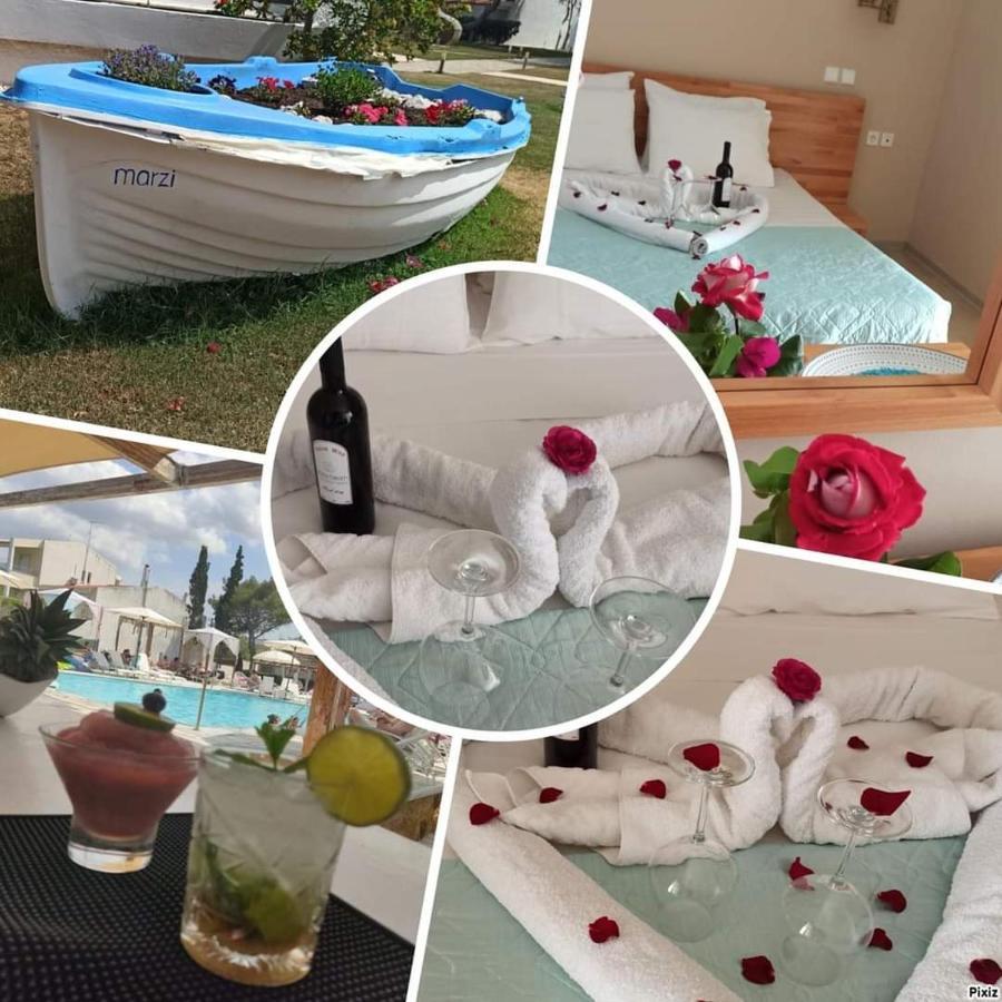 Marzi Beach And Bungalows Hotel Kokkonion ภายนอก รูปภาพ